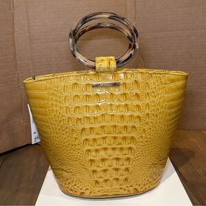 Brahmin Mod Bowie Crocodile Embossed Women's Bag NWT, color: mojave melbourne